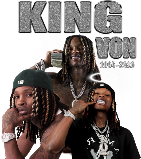 King Von DTF Print