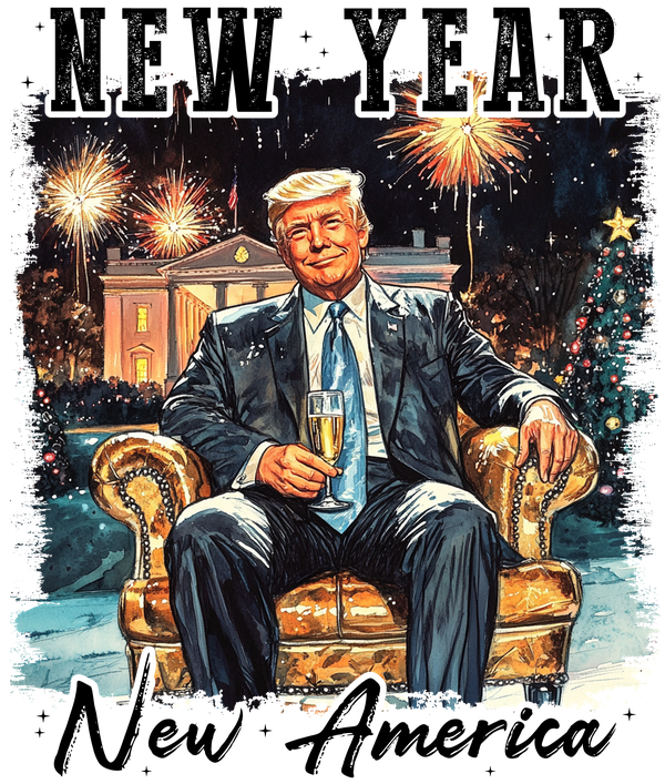 New Year New America DTF Print