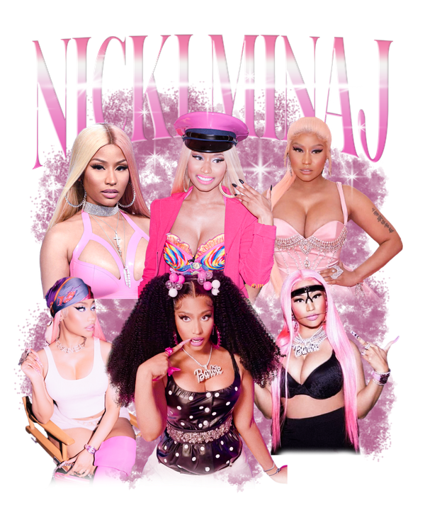 Nicki Minaj DTF Print