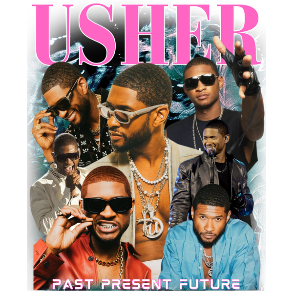 Usher DTF Print