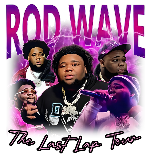 Rod Wave Concert DTF Print