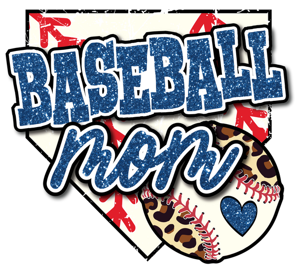 Baseball Mama DTF Prints